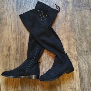 Kenneth Cole Reaction Thigh High Boots